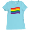 Rainbow Flag Ladies Fitted T-Shirt
