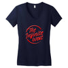 FAHRIE77 Women's V-Neck T-Shirt