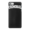 criminal biker rap iPhone 7 Case