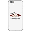 December Peeking Out Baby Girl iPhone 6/6s Case