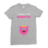 Creating a Lil Monster Baby Girl Ladies Fitted T-Shirt