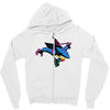 san jose street sharks Zipper Hoodie