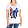 Titan Logo Ladies Curvy T-Shirt