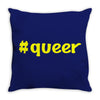 hashtag queer Throw Pillow