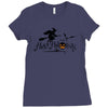 happy halloween Ladies Fitted T-Shirt