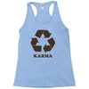 karma recycle Racerback Tank