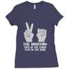 the minivan Ladies Fitted T-Shirt