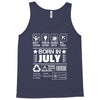 Born In July Tank Top