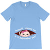 September Peeking Out Asian Baby Girl T-Shirt