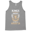 Kings Are Born In August But The Real Kings Are Born On August 2 Tank Top