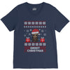 groot christmas V-Neck Tee