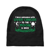 I Love Someone with Liver Cancer to The Moon and Back to Infinity Baby Beanies