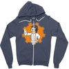 nuka milk Zipper Hoodie