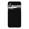 sarcasm  funny comic technology laugh iPhoneX Case