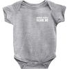 Normal People Scare Me Baby Bodysuit