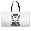 Never Underestimate Old Man Who Was Born February Weekender Totes