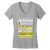 Legends Are Born In October Women's V-Neck T-Shirt