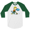 part time job   aquarium 3/4 Sleeve Shirt