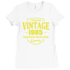 vintage 1985 Ladies Fitted T-Shirt