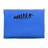 evolution of snooker or pool ape to player mens black new t shirt top Accessory Pouches