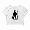 crazy rocket guardians japan poster shape cosmos space fighters Crop Top