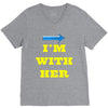 i am with her V-Neck Tee