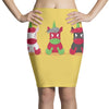 Three Cute But Angry Unicorn Pencil Skirts