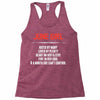 June Girl Hated By Many Racerback Tank
