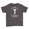 hillbilly hog wrestling champ  funny  comic wrestling redneck Youth Tee