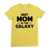 Best Mom in the Galaxy Ladies Fitted T-Shirt