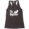 the dogfather west highland white Racerback Tank