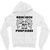 research porpoises Zipper Hoodie