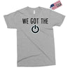 we got the power 4 Exclusive T-shirt