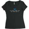 i'm only here for the wifi internet   coffee cafe web geeky tech guy t Women's Triblend Scoop T-shirt
