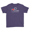 i love cats it's people who annoy me Youth Tee