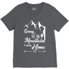 Going To The Mountains Is Going Home V-Neck Tee
