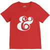 ampersand V-Neck Tee