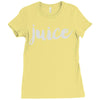 juice script Ladies Fitted T-Shirt