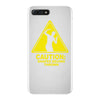 caution shapes being thrown printed iPhone 7 Plus Case