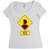 head shot Women's Triblend Scoop T-shirt