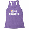 conor mcgregor crown Racerback Tank