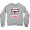 awesome glass of 2018 Crewneck Sweatshirt