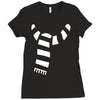 scarf Ladies Fitted T-Shirt