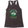 silver shamrock Racerback Tank