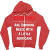 December Girls Zipper Hoodie