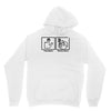 push button receive bacon t shirt funny awesome nerdy geeky humor tee Unisex Hoodie