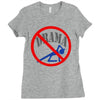 no drama Ladies Fitted T-Shirt