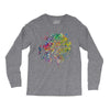 rainbow root Long Sleeve Shirts