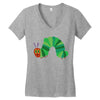 color funny Women's V-Neck T-Shirt