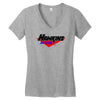 hawkins av club Women's V-Neck T-Shirt